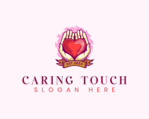 Care - Love Hand Care logo design