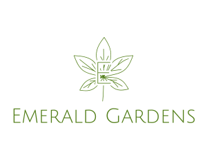 Organic Leaf Wellness Spa logo design