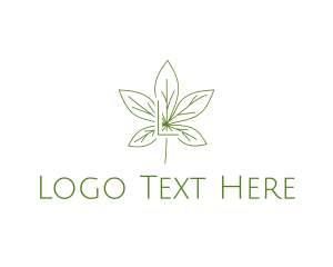 Leaf - Organic Leaf Wellness Spa logo design