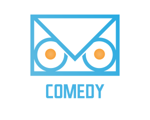 Owl Mail Envelope Logo