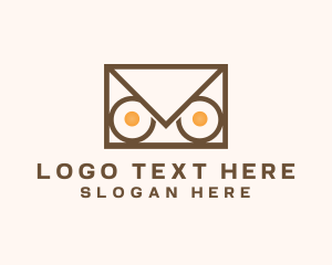 Owl Mail Envelope Logo