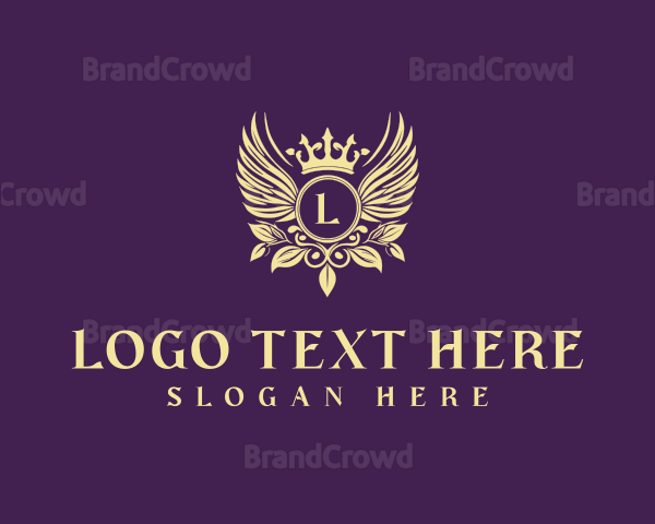 Regal Crown Insignia Logo