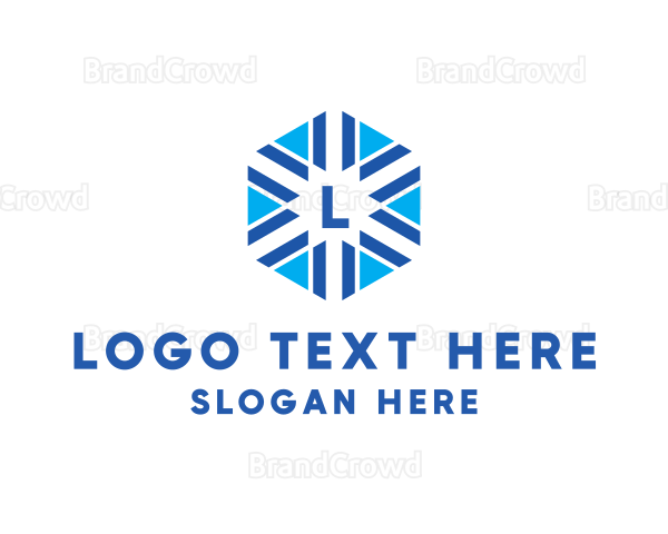 Digital Tech Hexagon Logo