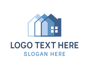 House Loan - House Apartment Housing logo design