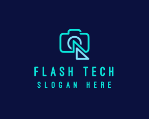 Flash - Flash Camera Photography logo design