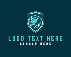 Teal - Lion Sports Team Crest logo design