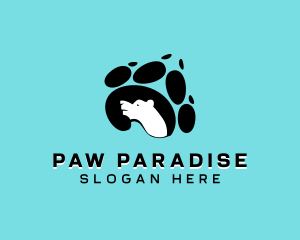 Paw - Dog Paw Veterinarian logo design