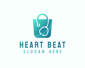 Stethoscope - Stethoscope Medical Bag logo design