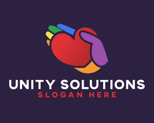 Diversity - Palm Hand Foundation logo design