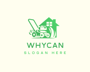 Plantsman - Lawn Grass Mower logo design