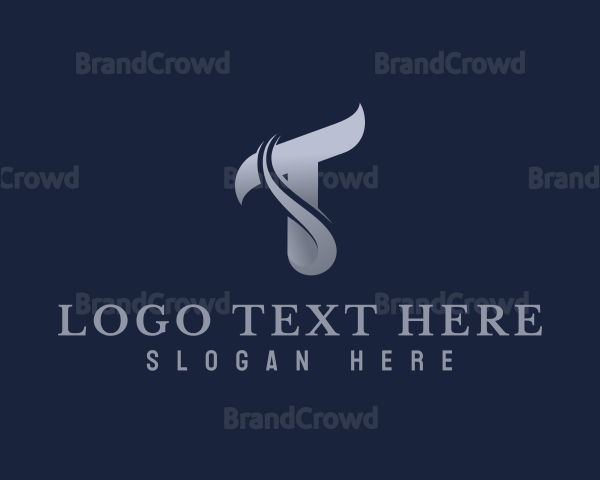 Elegant Studio Letter T Logo
