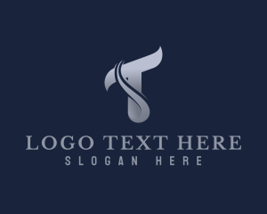 Spa - Elegant Studio Letter T logo design