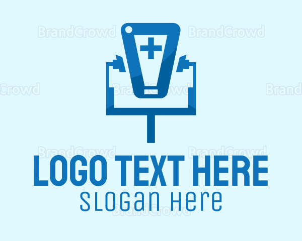 Mobile Medical Stethoscope Logo