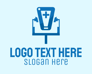 Appointment - Mobile Medical Stethoscope logo design