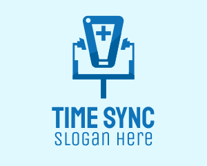 Schedule - Mobile Medical Stethoscope logo design