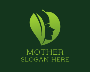 Aromatherapy - Natural Spa Woman logo design
