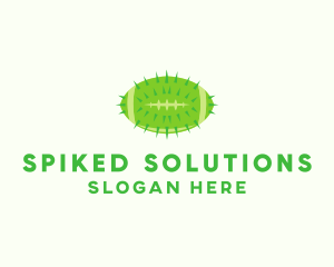 Spiked - Cactus Football Ball logo design