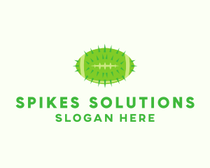 Spikes - Cactus Football Ball logo design