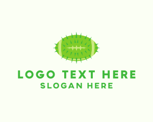 Cactus - Green Cactus Football logo design