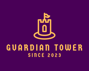 Royal Castle Tower logo design