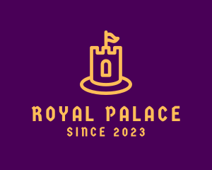 Royal Castle Tower logo design