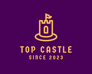Royal Castle Tower logo design