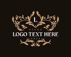 Luxury Florist Gardening Logo