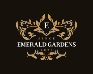 Luxury Florist Gardening logo design