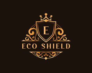 Crown Shield Hotel logo design