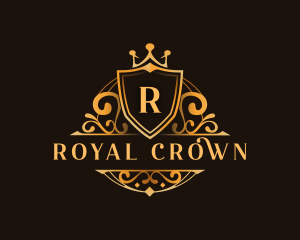 Crown Shield Hotel logo design