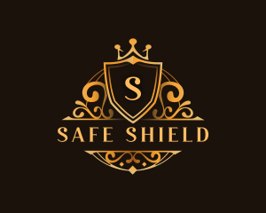 Crown Shield Hotel logo design