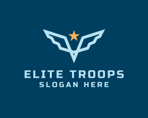 Star Wing Pilot logo design