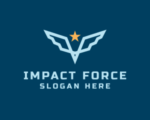 Star Wing Pilot logo design