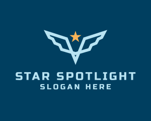 Star Wing Pilot logo design