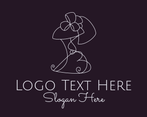 Lady - Minimalist Fashion Tailor logo design