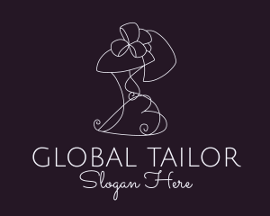 Minimalist Fashion Tailor  logo design