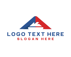 American Eagle - Business Eagle Letter A logo design