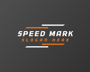 Logistics Speed Brand logo design