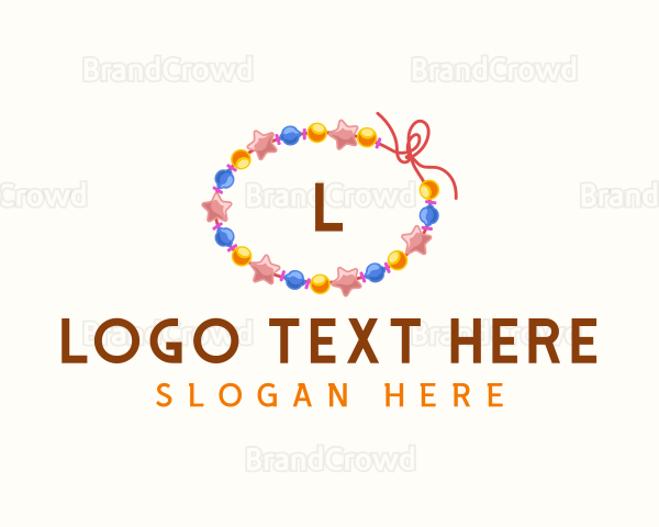 Beads Beauty Fashion Logo