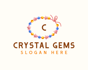 Beads Beauty Fashion logo design