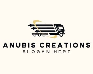 Arrow Cargo Truck  logo design