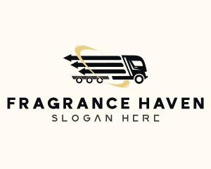 Arrow Cargo Truck  logo design