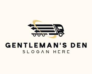 Arrow Cargo Truck  logo design