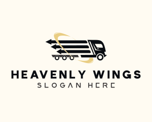 Arrow Cargo Truck  logo design