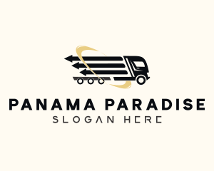 Arrow Cargo Truck  logo design