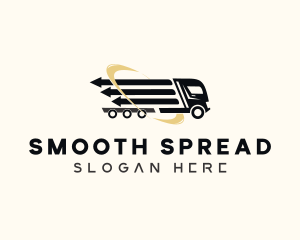 Arrow Cargo Truck  logo design