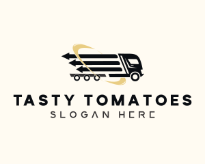 Arrow Cargo Truck  logo design