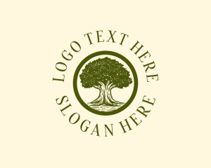 Leaves - Tree Environment Eco logo design