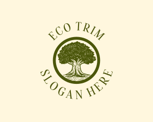 Tree Environment Eco logo design