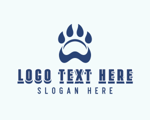 Veterinarian - Pet Paw Veterinarian logo design